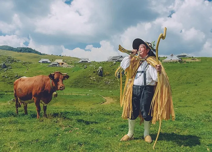 Koca Zlatorog - Velika Planina بيت للعطل *